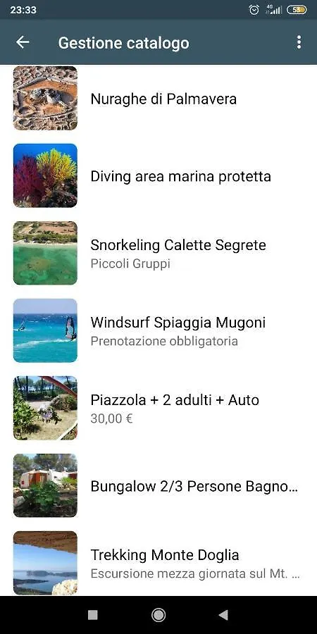 Villaggio Camping Nurral Fertilia Italy